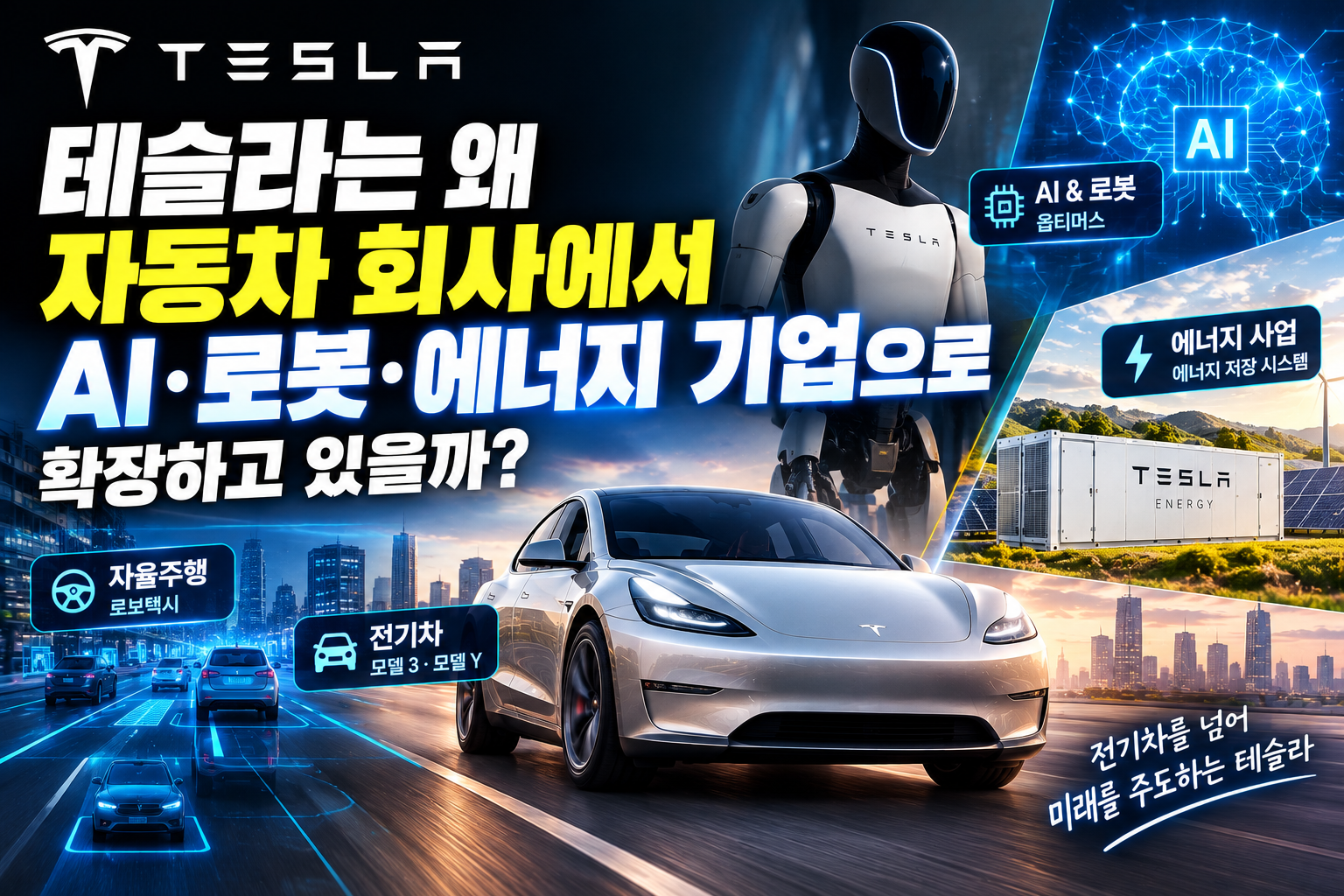 테슬라, 미래 산업의 중심으로